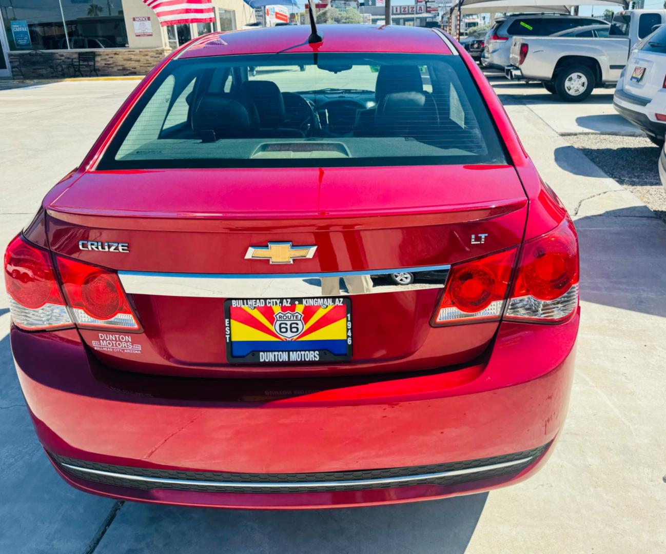 2012 Red Chevrolet Cruze LT , located at 2190 Hwy 95, Bullhead City, AZ, 86442, (928) 704-0060, 0.000000, 0.000000 - 2012 Chevrolet Cruze LT. automatic, leather, moonroof, loaded. In house financing available.Buy here pay here. Free Carfax. Free warranty. - Photo#3